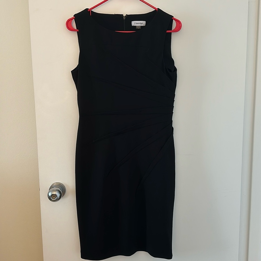 Calvin Klein black work dress